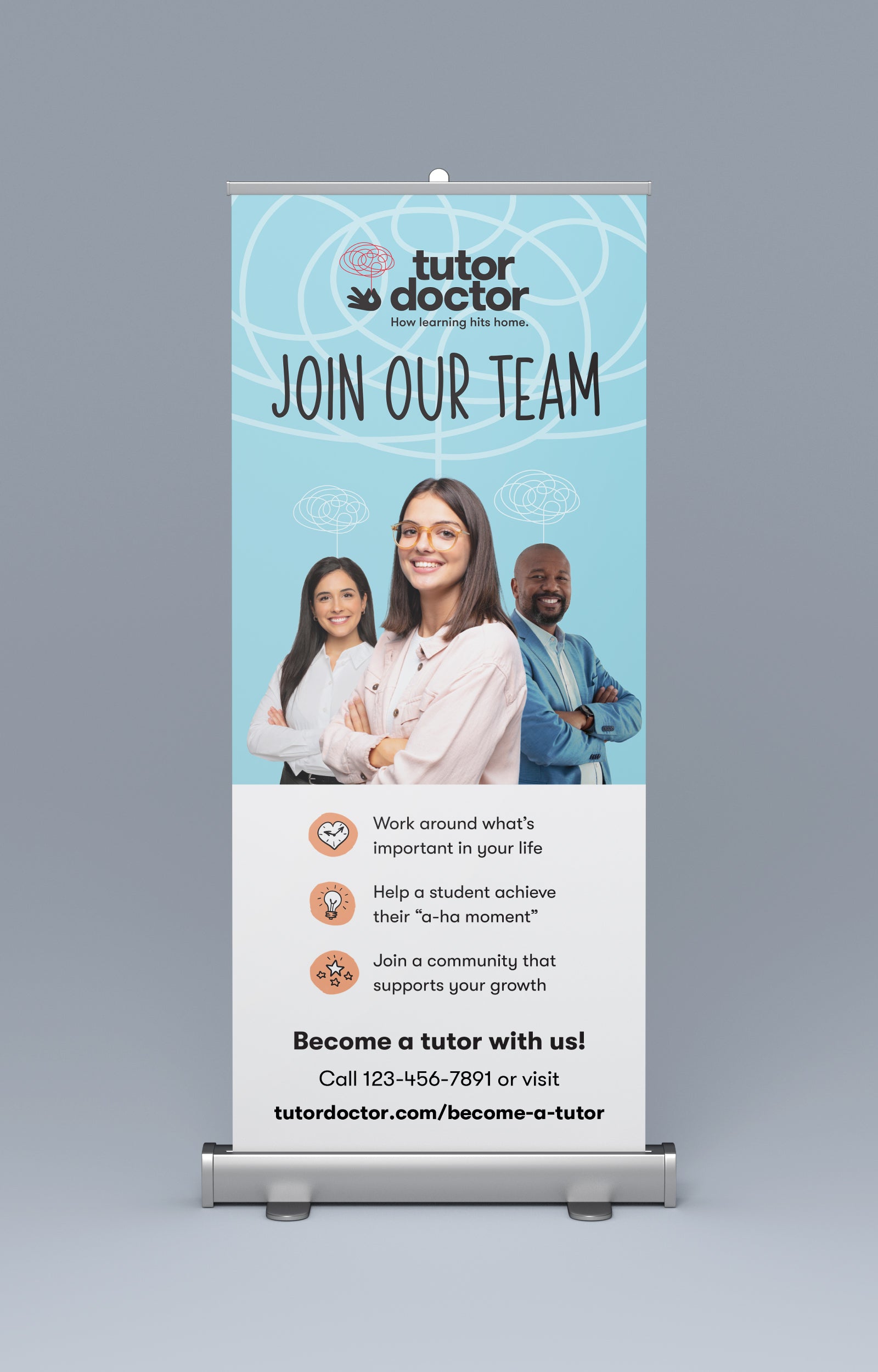 Banner Stand - Make Learning Personal